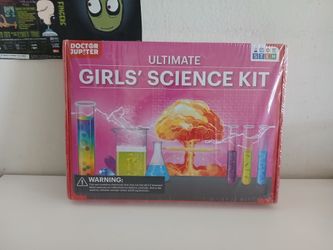 Doctor Jupiter Girls' Science Kit for Kids 8+ Year Old Girls | Chemistry Set, STEM Toy Kit with 135+ Experiments | Learning & Educational Projects NEW
