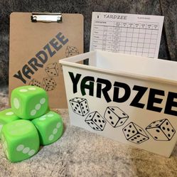 Outdoor Yardzee Game  