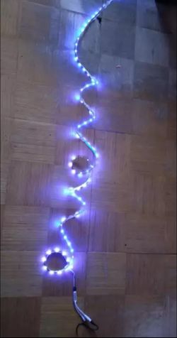 5M RGB LED Strip Light 5050 SMD Diode RGB Tape Waterproof Flexible LED Ribbon 30D/M With Remote Controller + DC12V Power Adapter