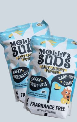 Molly's Suds Baby Laundry Powder x2