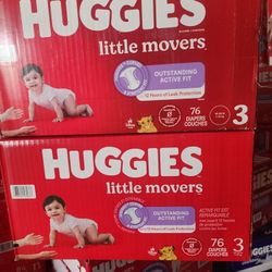 Huggies 3 $22 Each Box