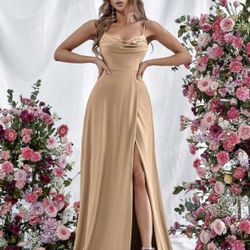 Champagne Formal Gown