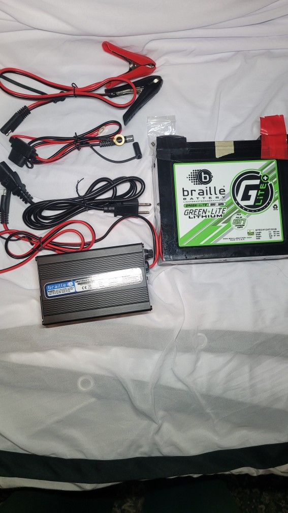 Braille G20 Lithium With Charger