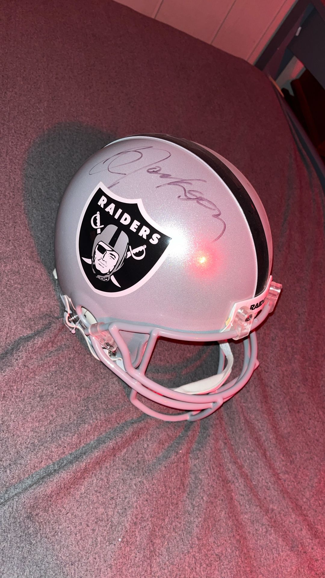 Signed Helmet