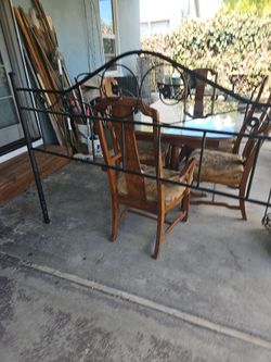 King size metal headboard free