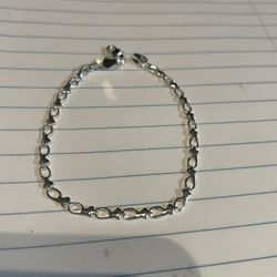 Pulseras De Plata