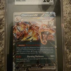 Charizard EX #125 Double Rare Grade 10