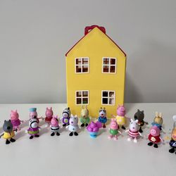 Peppa Pig Toy Set (Like New - Barely Used)