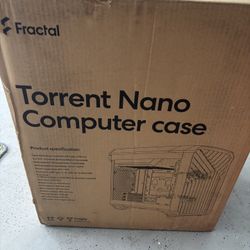 Fractal Torrent Nano Computer Case Black