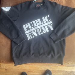Supreme X Public Enemy Crewneck Pullover