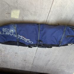 Ocean and Earth double coffin Travel surf bag