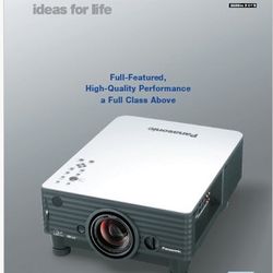 Panasonic PT-D3500U Projector 
