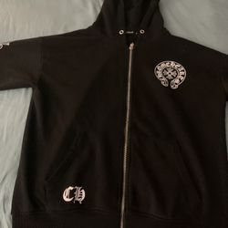 Chrome Heart Zip Up