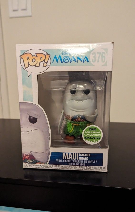 Maui Shark Moana Funko Pop