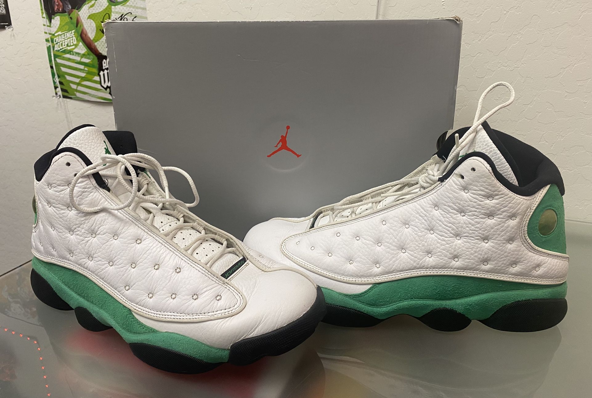 Air Jordan's 13 Retros (Lucky Green)