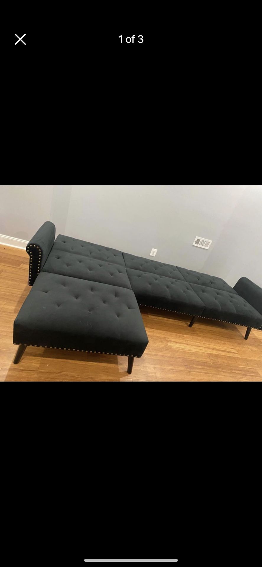 Futon sectional