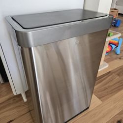 EKO Mirage X 21.1 Gallons Motion Sensor Trash Can, Automatic, Touchless, Stainless Steel