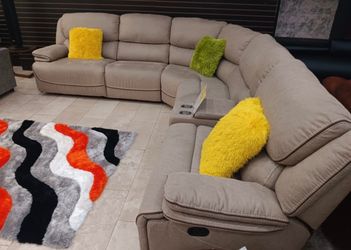 Alejandra reclining sectional only $1599 with easy financing 
