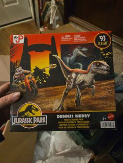 Jurassic Park Dennis Nedry Track & Chase Pack
