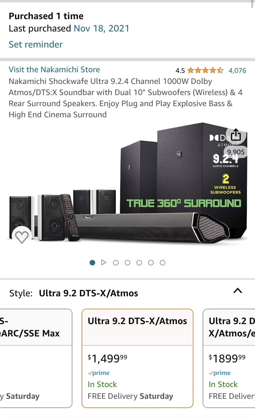 Sound System Nakamichi