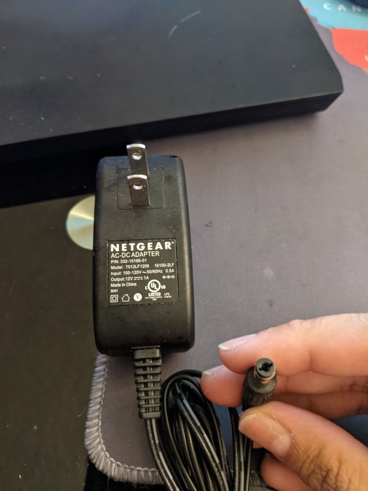 Netgear AC-DC Adapter P/N (contact info removed)6-01