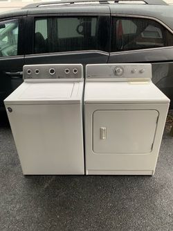 Maytag Washer And Electric Dryer