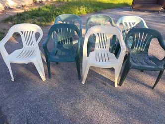 7 lawn patio chairs