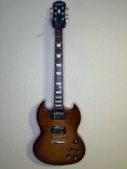 Epiphone SG custom shop limited edition flame maple