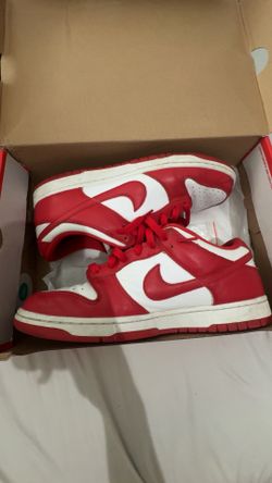 Red Dunks Size 10,5