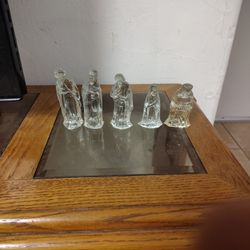 Glass Holiday Figurines $100 Obo