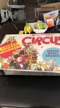 Old yankee Robinson circuses poster