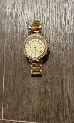 Michael Kors Parker Gold Watch