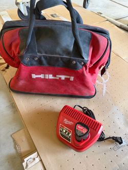 Milwaukee battery charger with bag