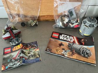 LEGO 75035 Star Wars Kashyyyk Troopers and Star Wars Droid Escape Pod 75136