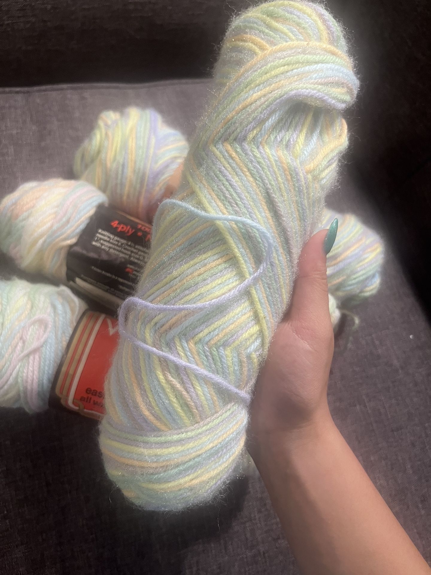 Ombre Multi-Color Yarn Bundle