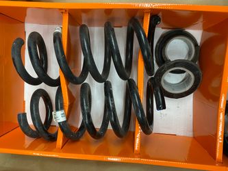 BMW 2019 x5 50i xdrive oem front and rear coil spring set with  pads