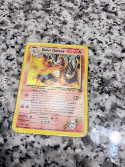 Vintage Pokémon Card: Blaine's Charizard 2/132 Holo (Gym Challenge) - ONE OWNER SINCE 2000 / BINDER COPY