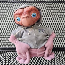 Vintage ET The Extraterrestrial Plush By Applause 1998
