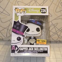 Disney NBX Jack Skellington Dapper EXCLUSIVE VAULTED DIAMOND Funko Pop 