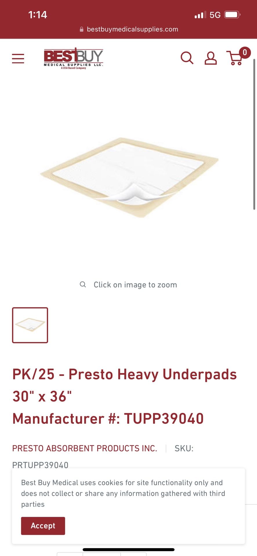 Absorbing Pads 30 X 36 XL