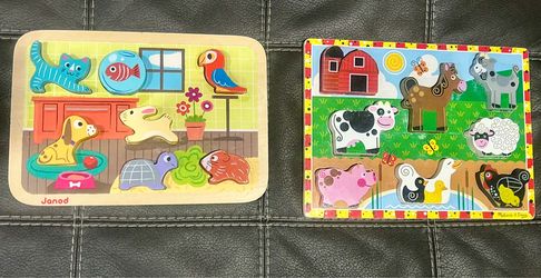 Toddler board puzzles