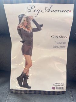 Leg Avenue Cozy Shark Halloween Costume XL