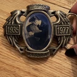 Elvis Belt Buckle 
