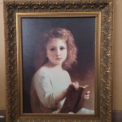 Victorian Child Painting from Costco