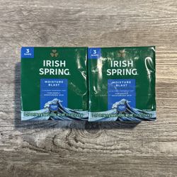 Irish Spring Moisture Blast 3 Pack $2.50 Each 