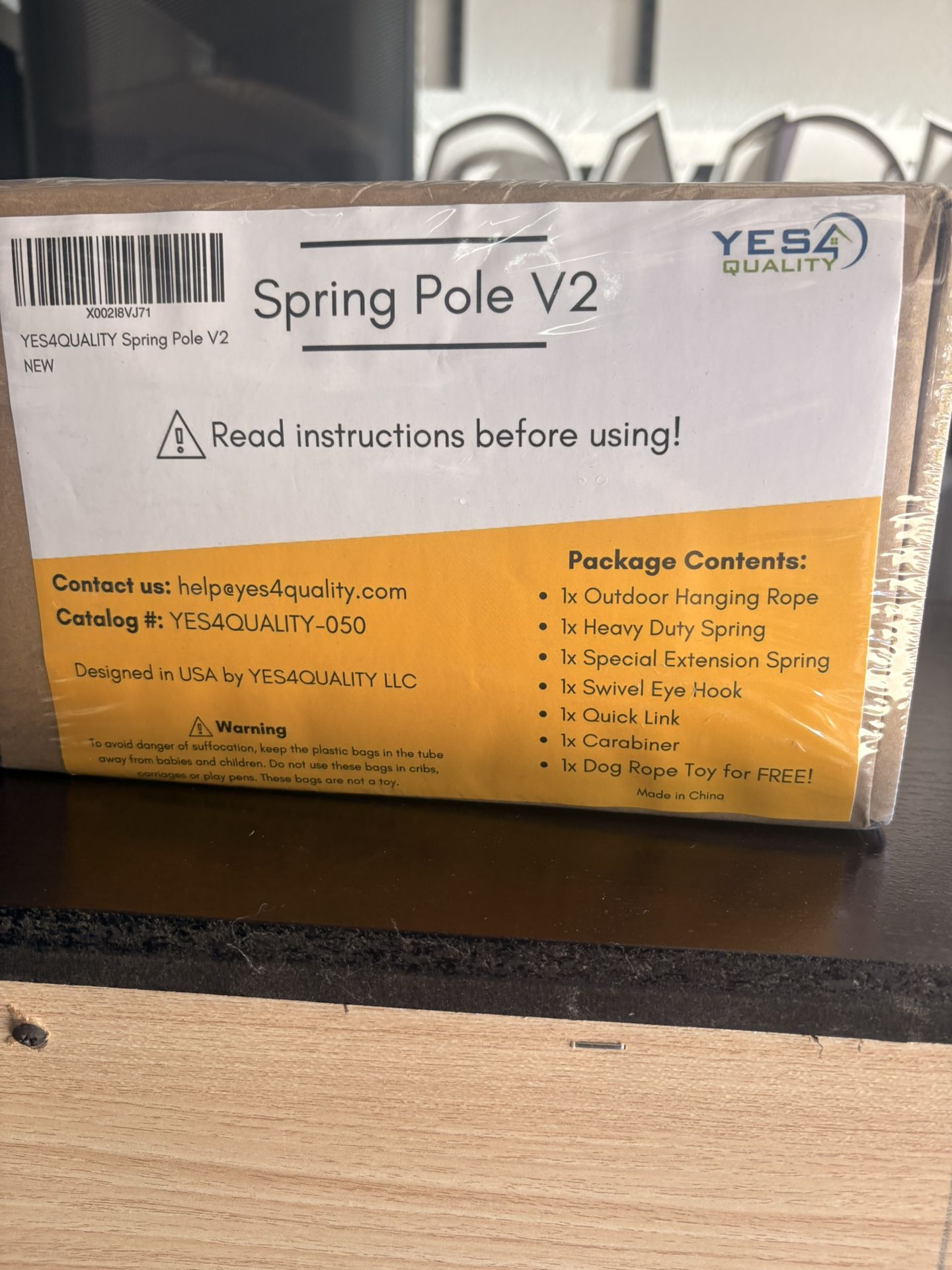 Spring Pole V2 For Dogs Training