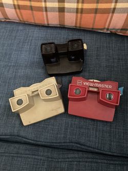 Three Vintage View Masters