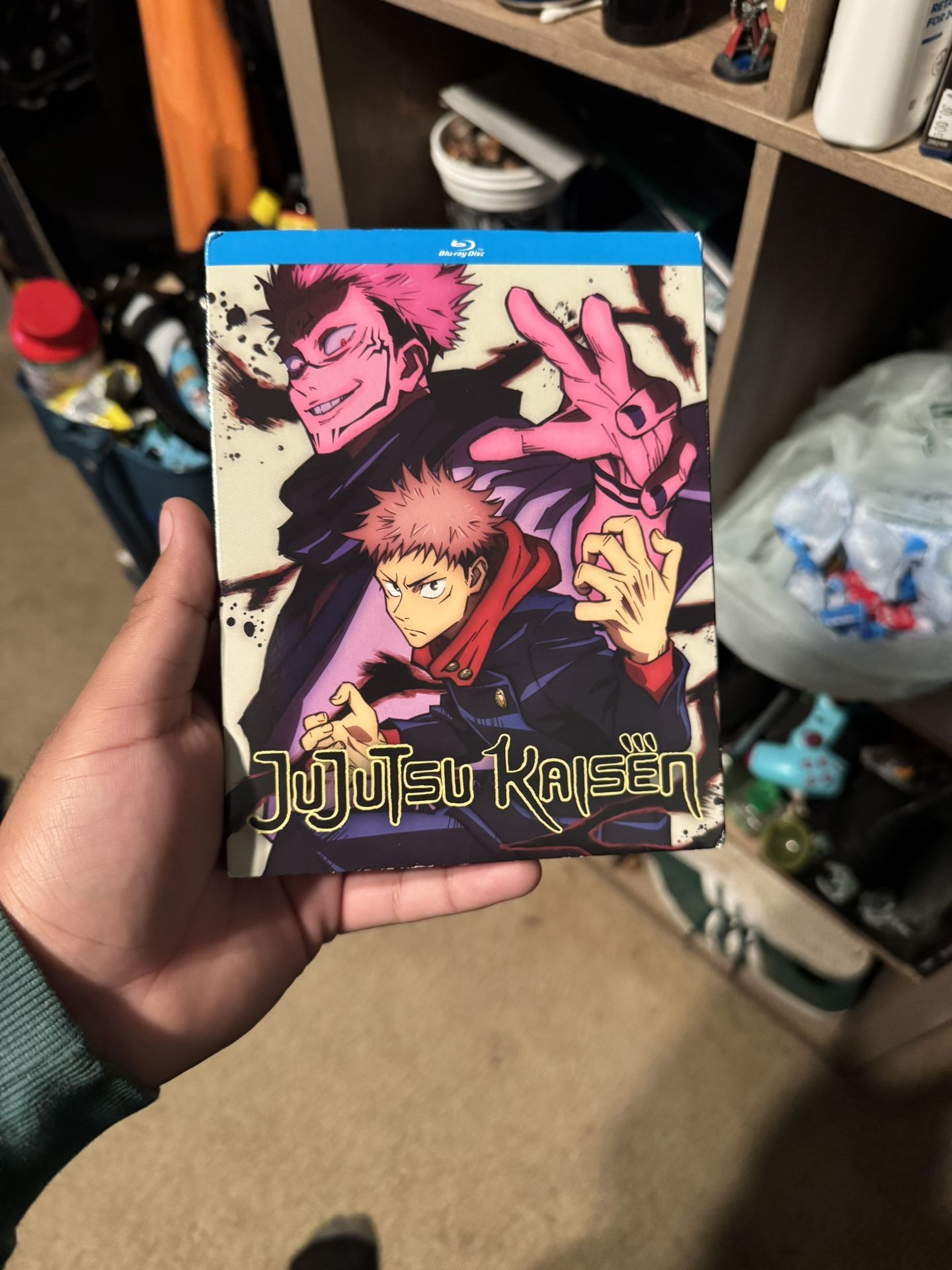 jujutsu Kaisen Season One Blue Ray Dvd