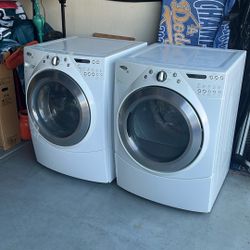 washer and dryer