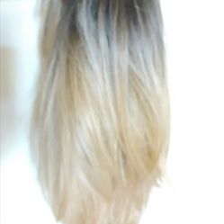 Wig...Full lace human hair blend